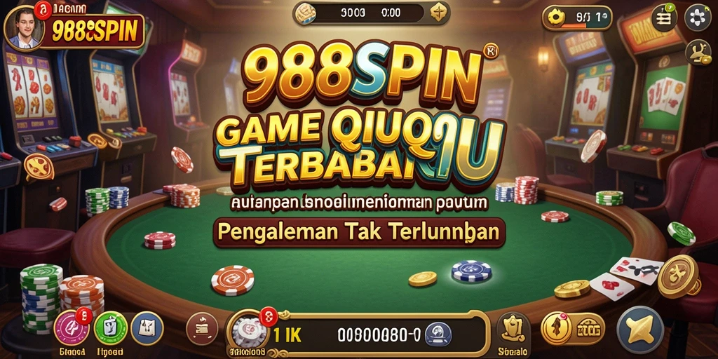 Tampilan gameplay QiuQiu yang mendebarkan dan menarik di 988SPIN.