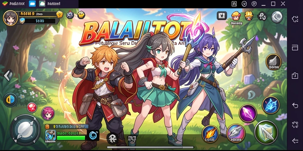 Tampilan gameplay BALAITOTO yang mengesankan dan dinamis.