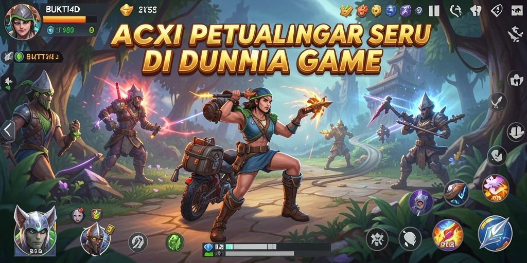 Tampilan gameplay BUKTI4D yang penuh aksi dan seru.