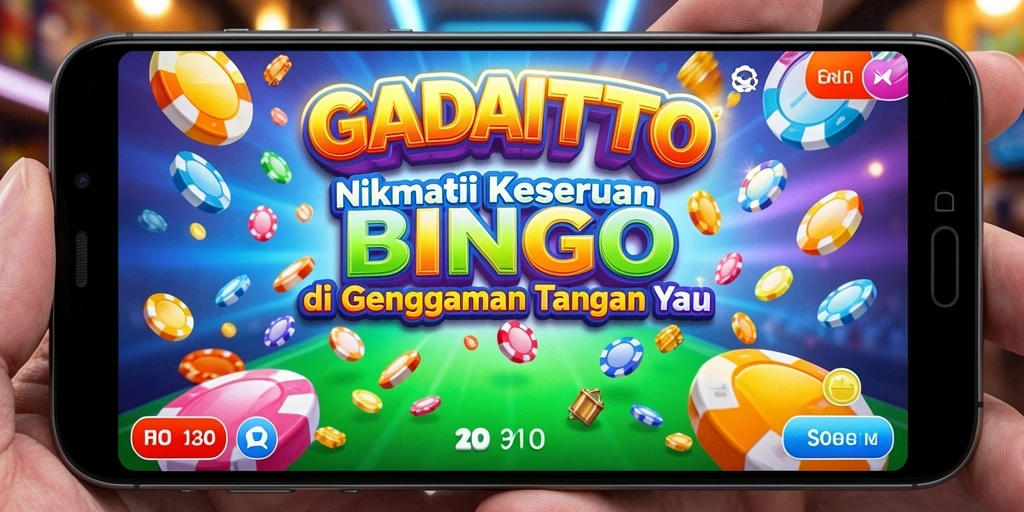 Tampilan gameplay Bingo yang seru dan mengasyikkan di GADAITOTO.