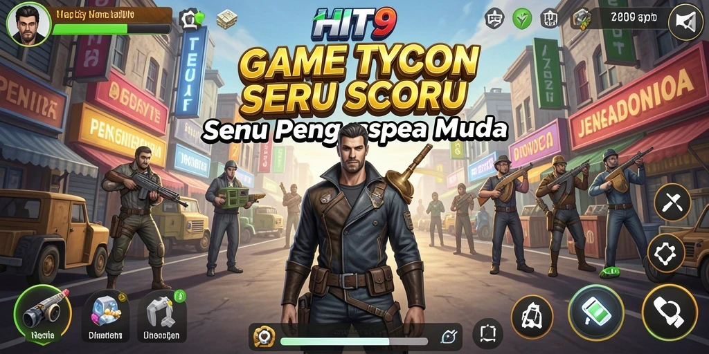 Screenshot gameplay HIT9 yang menarik dan menantang.