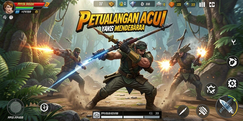 Tampilan permainan PPV99 dengan aksi yang seru dan menegangkan.