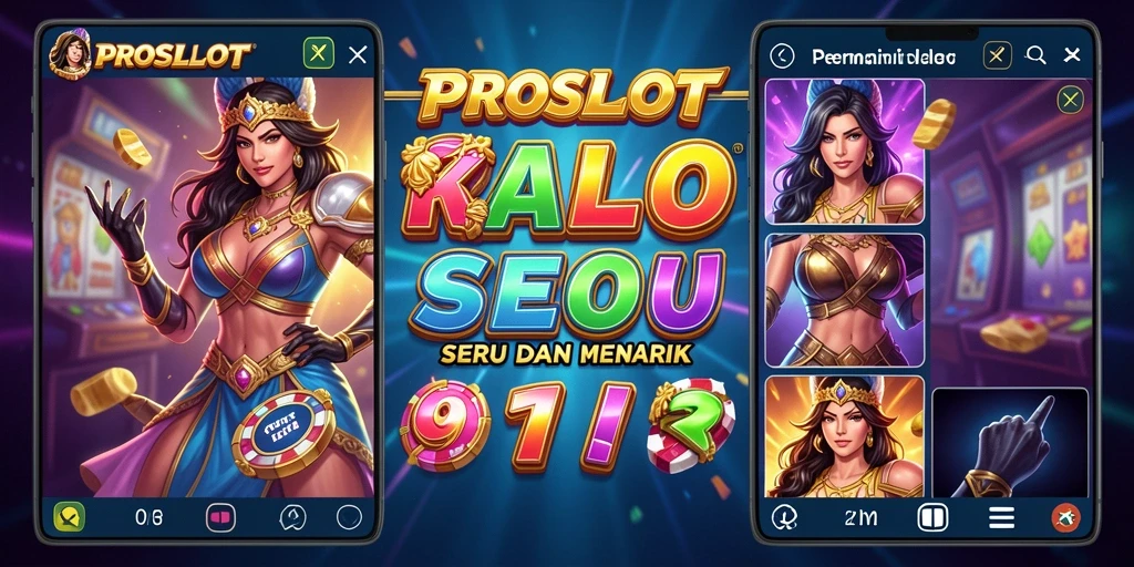 Gameplay seru dan menarik di PROSLOT dengan tema slot yang beragam.