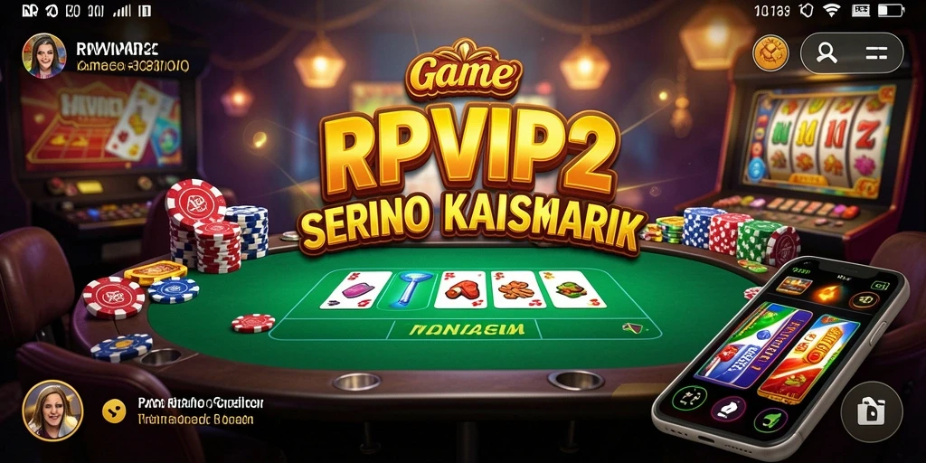 Tampilan gameplay RPVIP2 yang menarik dan mendebarkan dalam permainan Kasino.