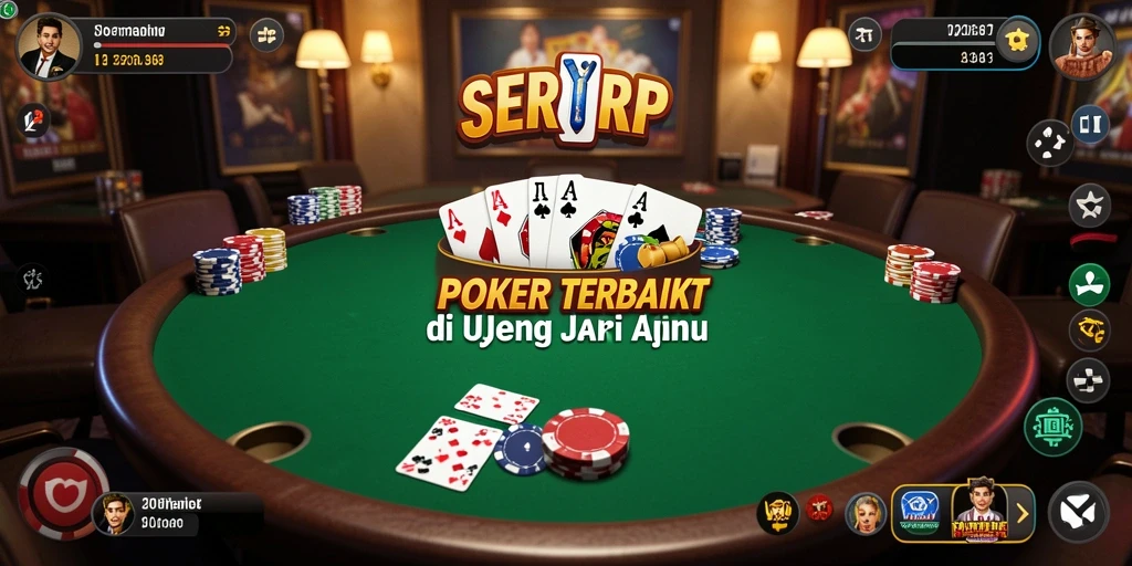 Tampilan gameplay poker yang menarik di SERURP.