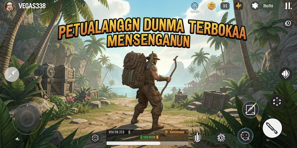 Tampilan gameplay <strong>VEGAS338</strong> yang menarik dalam dunia terbuka.